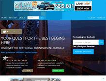 Tablet Screenshot of louisville.cityvoter.com