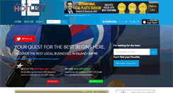 Desktop Screenshot of ie.cityvoter.com